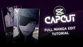 How to Make a Manga Edit on Capcut | Capcut Tutorial
