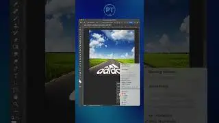 How to overlay image on road in Photoshop