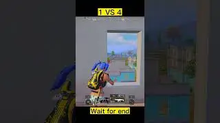 PUBG 1vs 4  #bgmi #pubgmobile #battleroyalegame