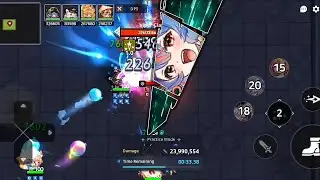 Guardian Tales - Basic Ranged vs Viper Clan Leader Lv100 (Guild Raid)