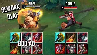 NEW OLAF vs DARIUS FULL BUILD FIGHTS & Best Moments!