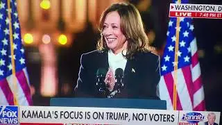 Kamala Harris Delivers final Campaign speech before Election Day