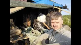 сегодня 91 год бабушке, открываем посылки и разборка крыши