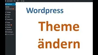 Wordpress Theme / Design auswählen