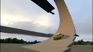 LFS Impossible Stunt Layout 2 Gameplay +Download