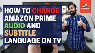 How to change Amazon Prime Video's  Audio and Subtitle Language on Android Smart TV | New Update