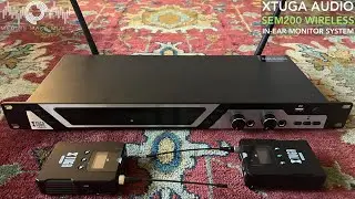 XTUGA SEM200 Stereo Wireless In-Ear Monitor System