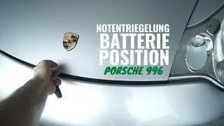 Porsche 911 996 & 997/ Boxster 986 & 987 | Batterie leer , Kofferraum öffnen , Batterie wechseln