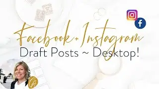 How to Schedule a Draft Post on Facebook and Instagram