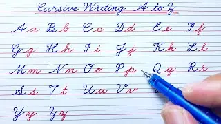 abc | abcd | How to write English letters | Cursive writing a to z | Cursive handwriting practice