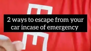 2 ways to escape a crashed car #short #shortvideo #trending #viral #sujanmsvlogs #car