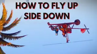 How To Fly Upside Down and Flip In A Minicopter - Rust