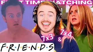**CAN'T UNSEE THIS** Friends Season 7 Episodes 3 & 4 Reaction: FIRST TIME WATCHING