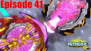 Обзор и перевод 41й серии Бейблейд Гачи. Bigbang Genesis против Prime Apocalypse