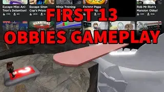 I Played PlatinumFalls' First 13 Obbies