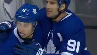marner Toe Drag Sets Up Tavares For Easy Tap In