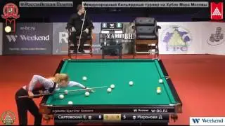 Чего стоит одна ошибка в бильярде? Партии!