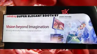 BUILD SPECIAL DESIGN SUPER ELEGANT WOOD BOOTH FOR MINDRAY BY EXINDO!!!!!