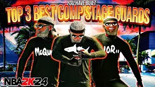 TOP 3 BEST GUARD BUILDS FOR COMP STAGE ON NBA2K24! BEST POINT GUARD BUILDS AND BADGES 2K24!😱
