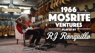1966 Mosrite Ventures played by RJ Ronquillo