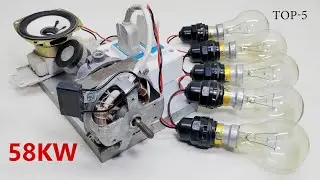 Make free energy generator top5 new electricity energy generator magnetic power 58kw