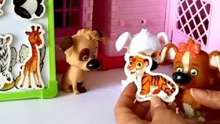 Озорная Семейка собираем пазл Насекомые  мультик из игрушек смотреть новую серию игрушек