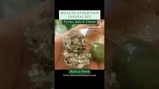 Wealth Attraction Crystal Sets back in stock