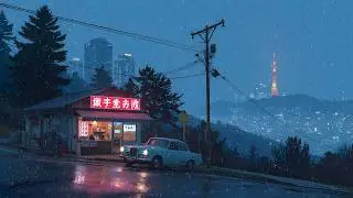 Lost in Rainy Nostalgia — Calm Lofi Study Music