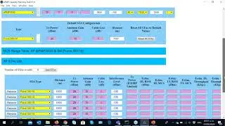 Capacity Planning Tool
