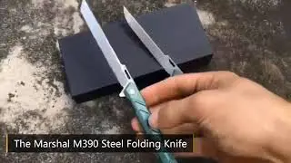 The Marshall M390 Folding Knife Pocket Knife