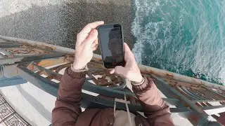 Релакс съемка прогулки у моря на iPhone XR POV