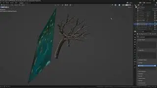 Side-Scroller PC game devlog 9 (tree asset in Blender,  from 2D to 3D)