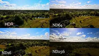 DJI Mavic Air 2 ND Lens test | Тест ND линз