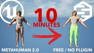 Custom Clothes for Metahuman 2.0 || UE5.6 || A to Z Tutorial