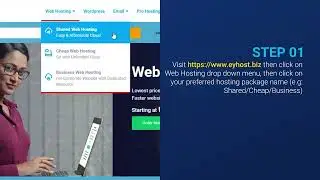 How to Order a Web Hosting Package from EyHost Ltd.