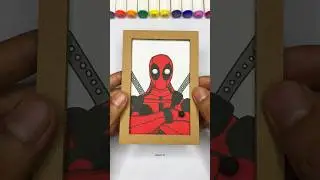Cardboard Deadpool Puzzle !! Pinball Gameplay #shorts #deadpool #youtubeshorts