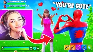 Flirting With Girls in Season 2! (Fortnite)