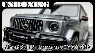 Mercedes AMG G63 2019  / 1:18 almost real /  AMR / unboxing