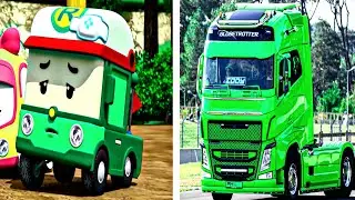 Robocar Poli Characters ln Real Life Part 6