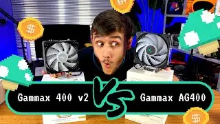 O melhor AIR COOLER até R$ 150,00 - Deepcool Gammaxx AG400 vs 400 V2