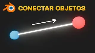 Connect 2 Objects with an animated LINE in Blender - Geometry Nodes