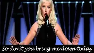 Beautiful ~ Christina Aguilera Live ~ On Screen Lyrics