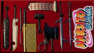Наруто набор мечей 7 мечников тумана - 7 Swordsmen of the mist swords