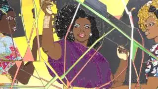 NCMA - Three Graces: Les Trois Femmes Noires - Mickalene Thomas