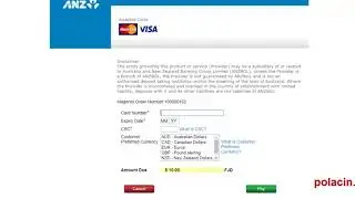 ANZ eGate MiGS VAS - Magento 1 -  No CPC