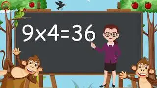 Easy Way to Learn Tables of 9|| 9 x1=9 Multiplication|| 9 Tables Song| 9 ka pahada |  MathsTables |