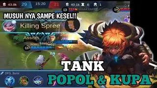 TUTORIAL POPOL & KUPA SUPPORT TANK | GAME PLAY | MUSUHNYA KESEL DIGIGIT AJ*!!😠