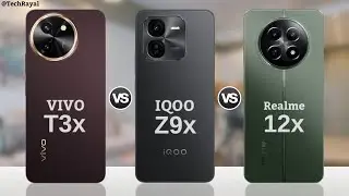 Vivo T3x 5g vs IQOO Z9x 5g vs Realme 12x 5g || Full Comparison