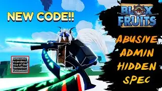 [NEW CODE] Abusive Admin wipes SERVER with new ABILITY