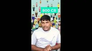 #short, World population hit 800 CR